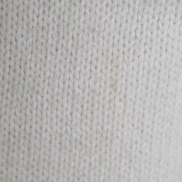 Vintage Millay Ivory Lambswool Angora Satin Cardigan Button Sweater Womens S - Picture 16 of 16